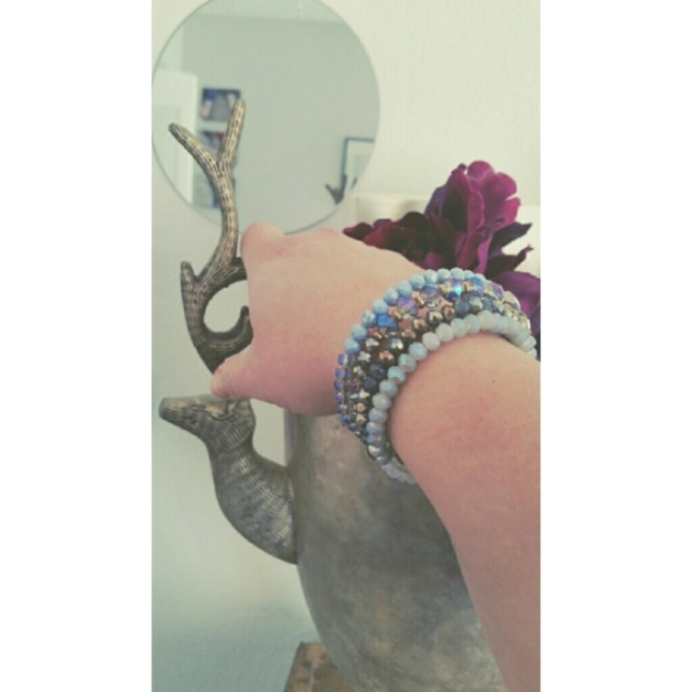 Boho Glam Beaded Bracelet